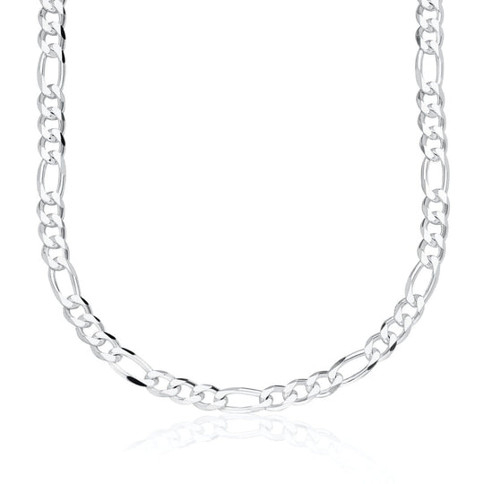 Figaro Chain Necklace - Silver - SPS-304