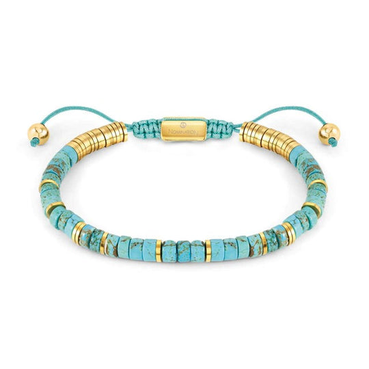Instinct Bracelet - Turquoise/Gold - 027925/033