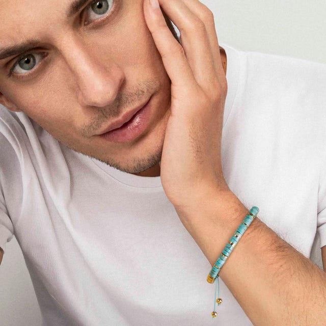 Instinct Bracelet - Turquoise/Gold - 027925/033