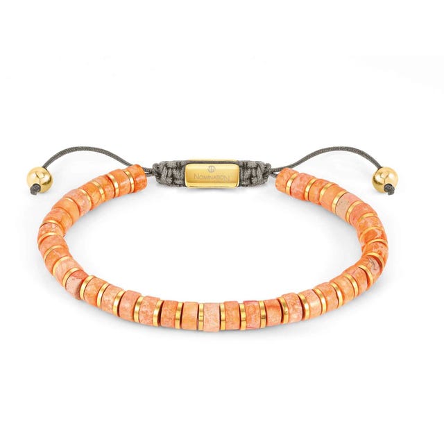 Instinct Bracelet Orange Gold 027927 086 Sarah Layton