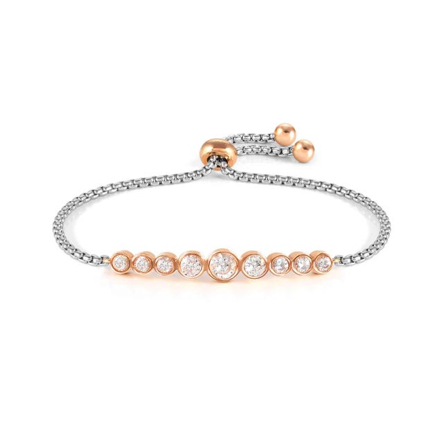 Round Milleluci Bracelet - White/Rose - 028010/010