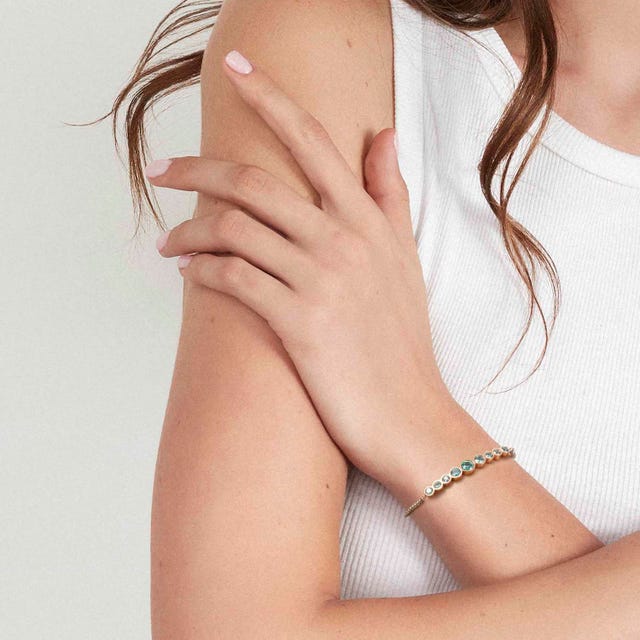 Round Milleluci Bracelet - White/Rose - 028010/010