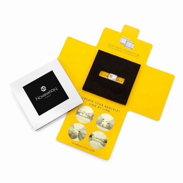 Classic 'Mr & Mrs' Double Link - Gold - 030710/25