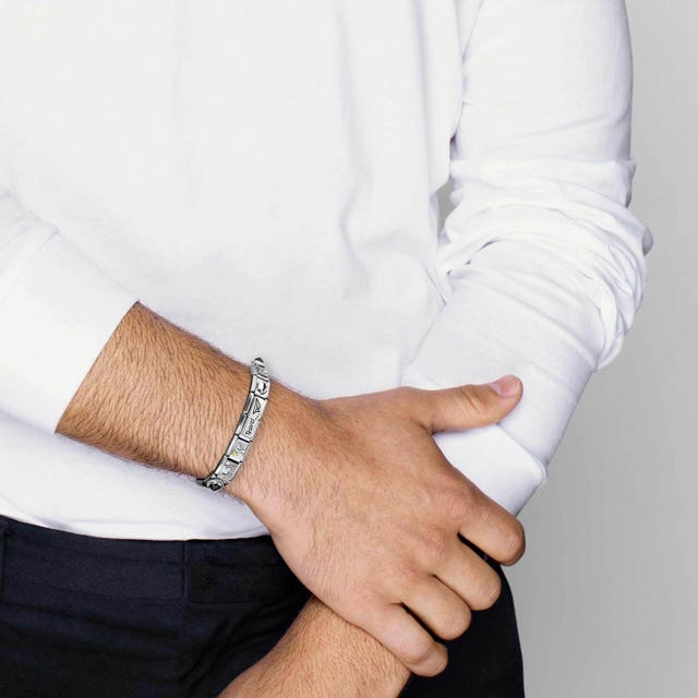 Composable Classic Blue Heart Link - 330323/08