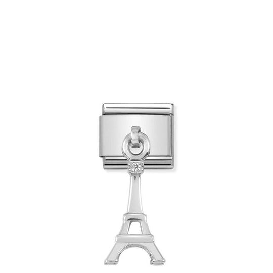 3D Eiffel Tower Charm - Silver - 331880/01