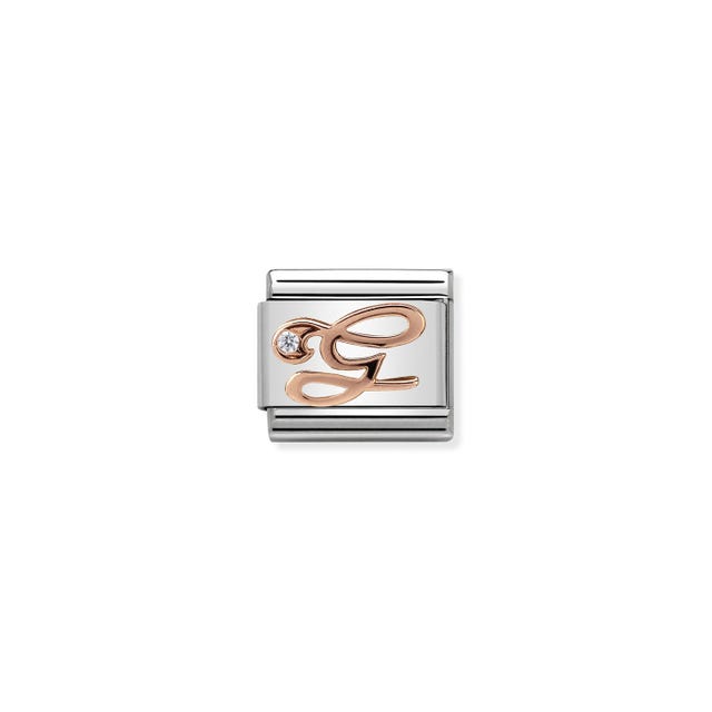 Composable Rose Gold Letter G Link - 430310/07