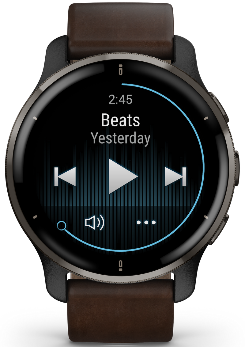 Venu 2 Plus Smart Watch, 43mm - Brown/Slate - 010-02496-15