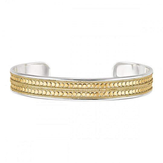 Beaded Cuff - Gold/Silver - 1915CGG