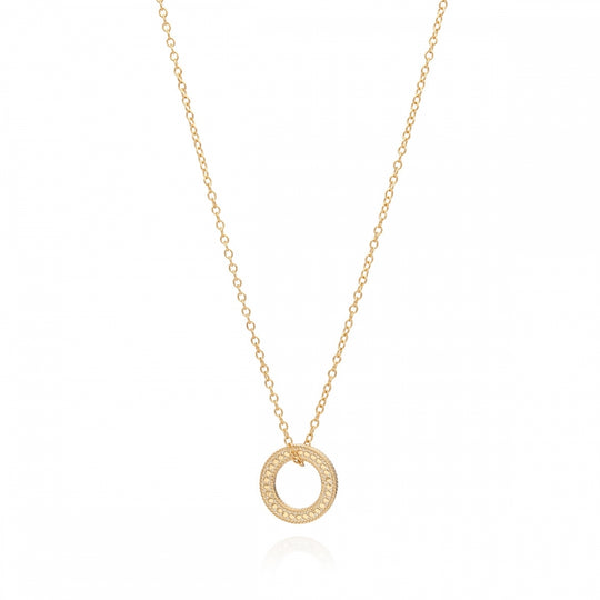 Circle of Life Necklace - Gold - 0626N-GLD