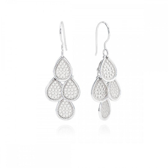 Classic Chandelier Earrings - Silver - 4297E-SLV