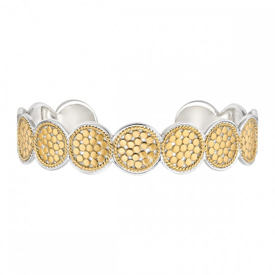 Multi Disk Bangle - Gold - 0826C GLD