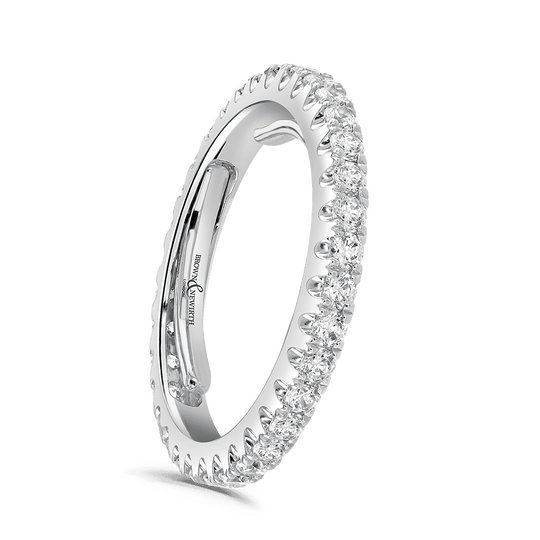 Evolution Diamond Ring, Size M - Platinum - Diamond 1.04ct