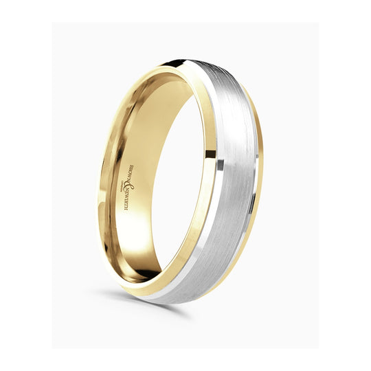 Compliment Platinum & Gold Wedding Ring