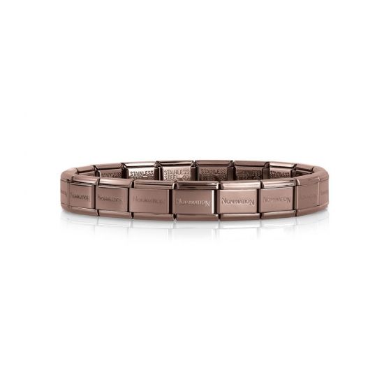 Composable Chocolate Starter Bracelet, 18cm - 030001/SI/036