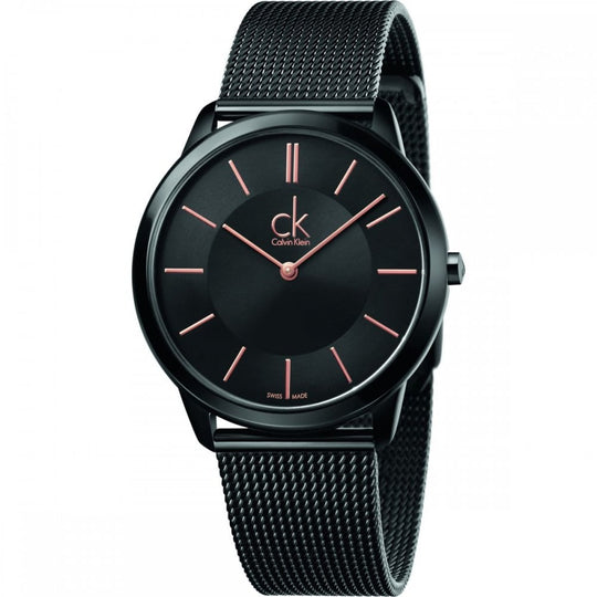 Calvin Klein Minimal Gents Watch - Black ~ K3M21421
