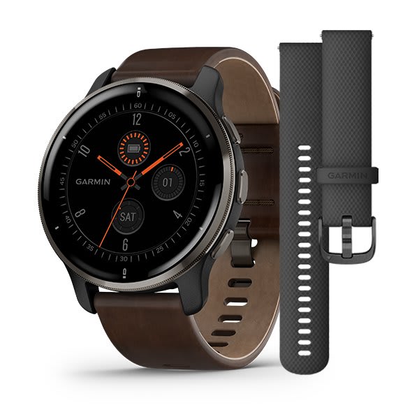Venu Plus Smart Watch, 43mm Brown/Slate 010-02496-15 – Sarah