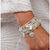 Didi Sparkle Hamsa Hand Bracelet - Silver -  SBDS2005