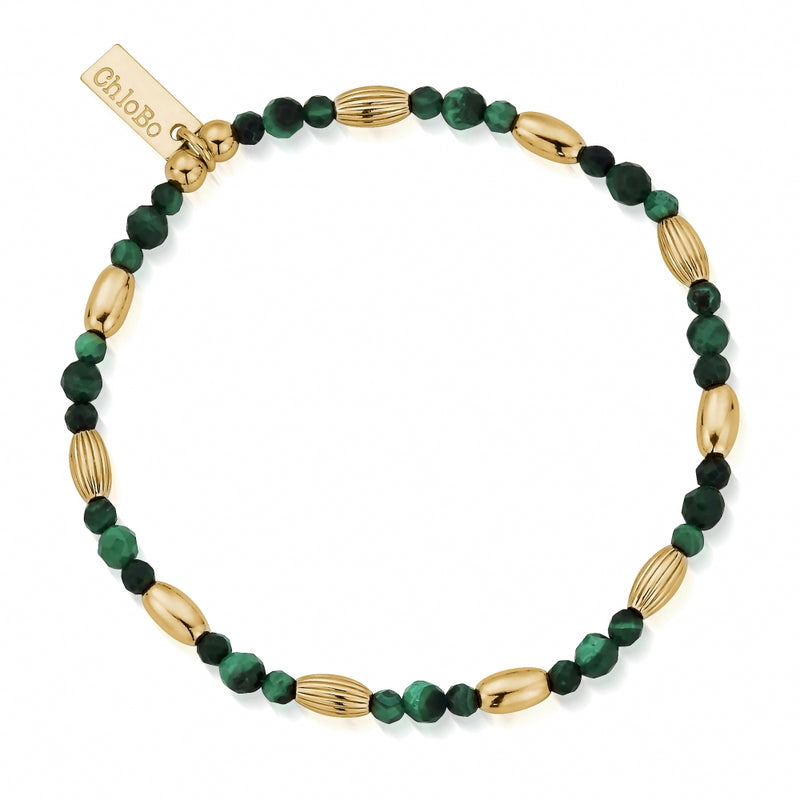 chlobo-alternative-rice-malachite-bracelet-gold-gbmlrco