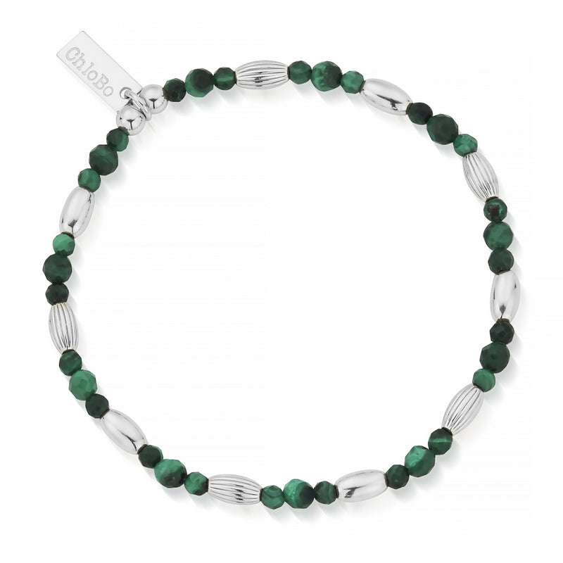 chlobo-alternative-rice-malachite-bracelet-silver-sbmlrco