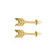 chlobo-arrow-cuff-earrings-gold-gest4001