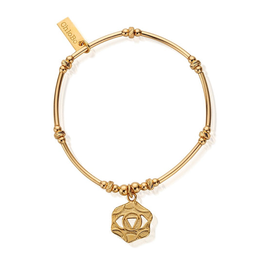 Cherabella Third Eye Chakra Bracelet - Gold ~ GBMN753