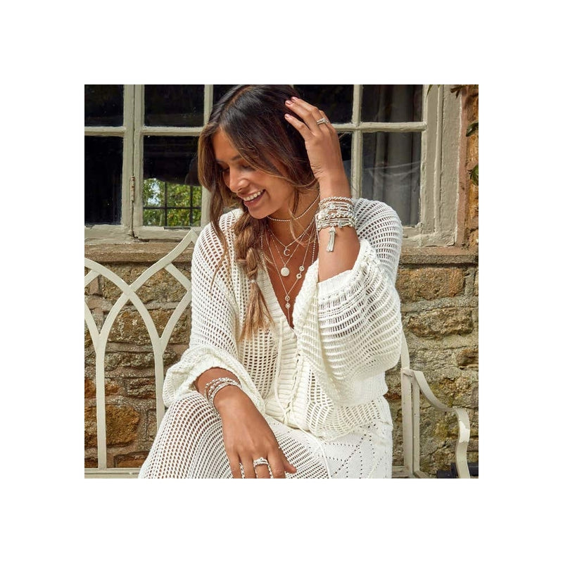 chlobo-chunky-disc-tassel-bracelet-silver-sbchu948