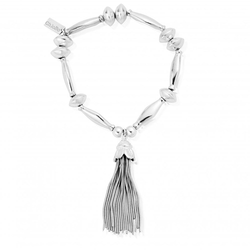 chlobo-chunky-disc-tassel-bracelet-silver-sbchu948