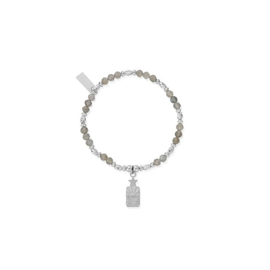 Cosmic Ray Bracelet - Labradorite - Silver - SBL3191