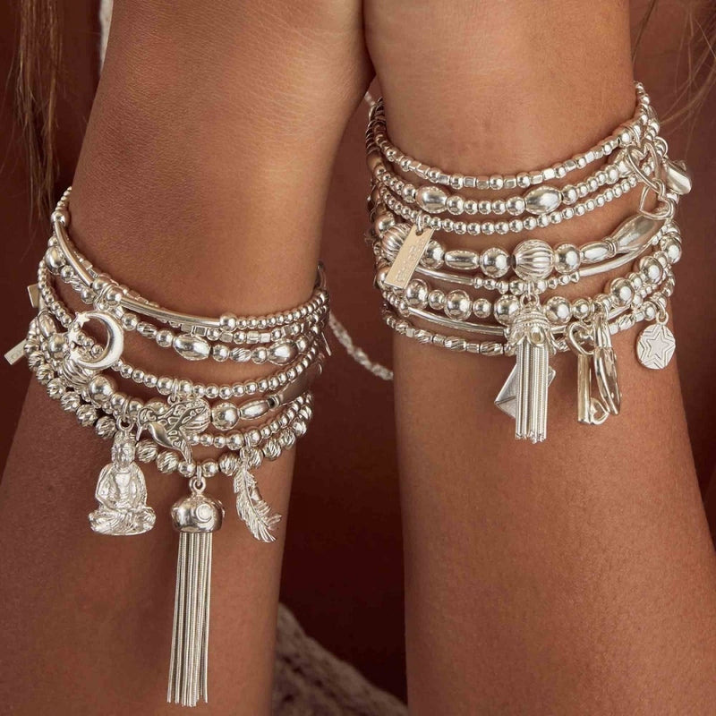 chlobo-cute-charm-heart-in-feather-bracelet-silver-sbcc596