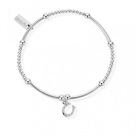 Cute Mini Horseshoe Bracelet - Silver - SBCM423
