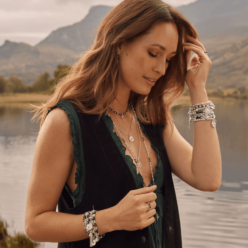 chlobo-dainty-sparkle-malachite-adjustable-bracelet-silver-sbamfb