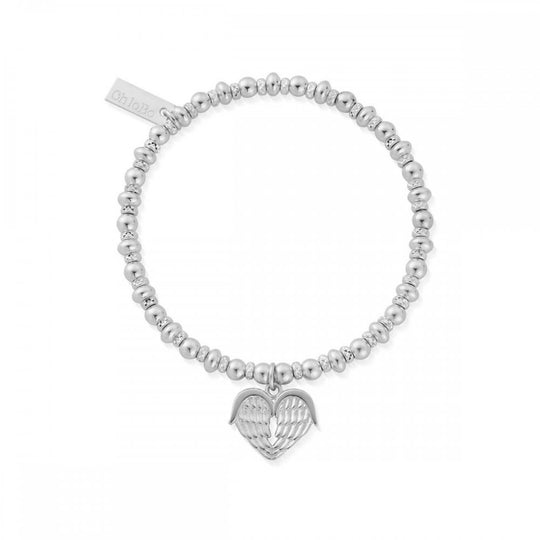 Didi Sparkle Heavenly Heart Bracelet - Silver - SBDS921