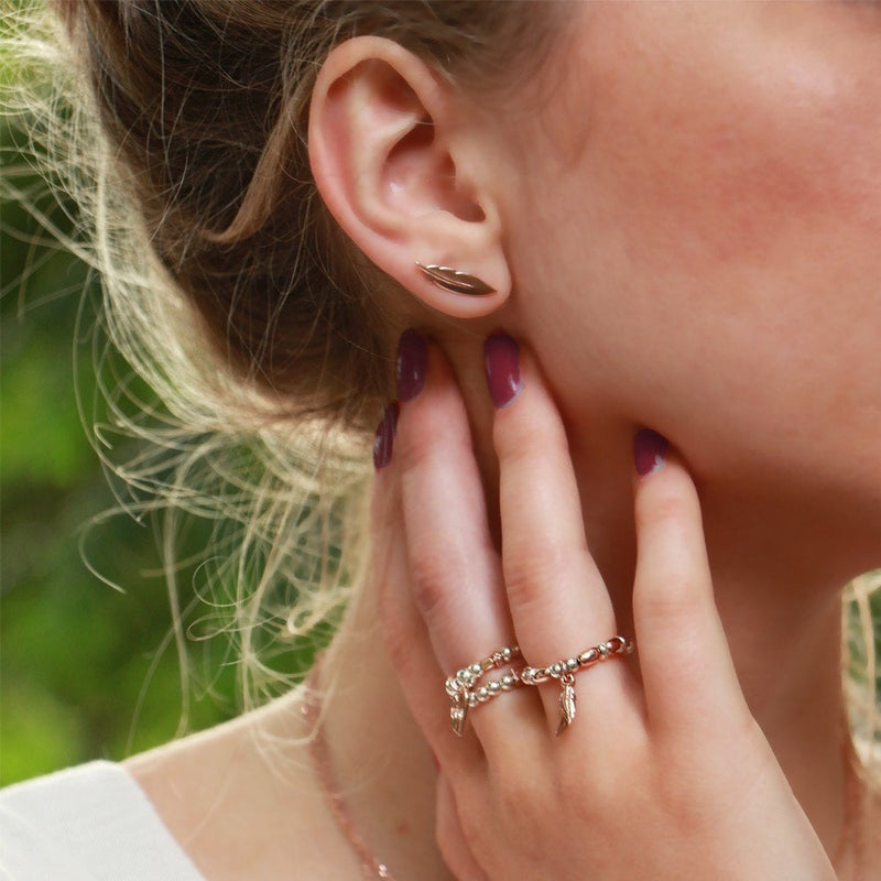 chlobo-feather-cuff-stud-earrings-rose-gold-rest729