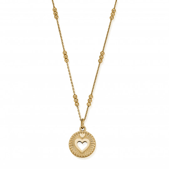 Guiding Heart Necklace - Gold - GNTBB3221