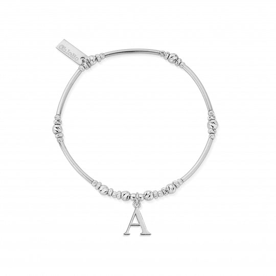 Initial Bracelet - A - Silver -  SBMNFR4042A