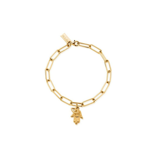 Link Chain Protection Bracelet - Gold - GBLC20701106