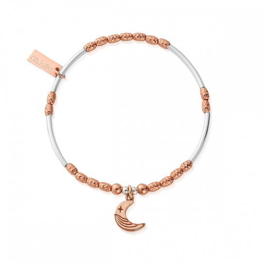 Luna Moon Bracelet - Rose/Silver - MBMNSR4020