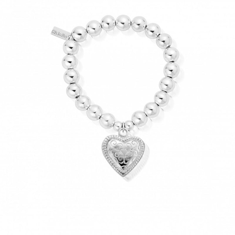chlobo-medium-ball-scallop-heart-bracelet-silver-sbmb014