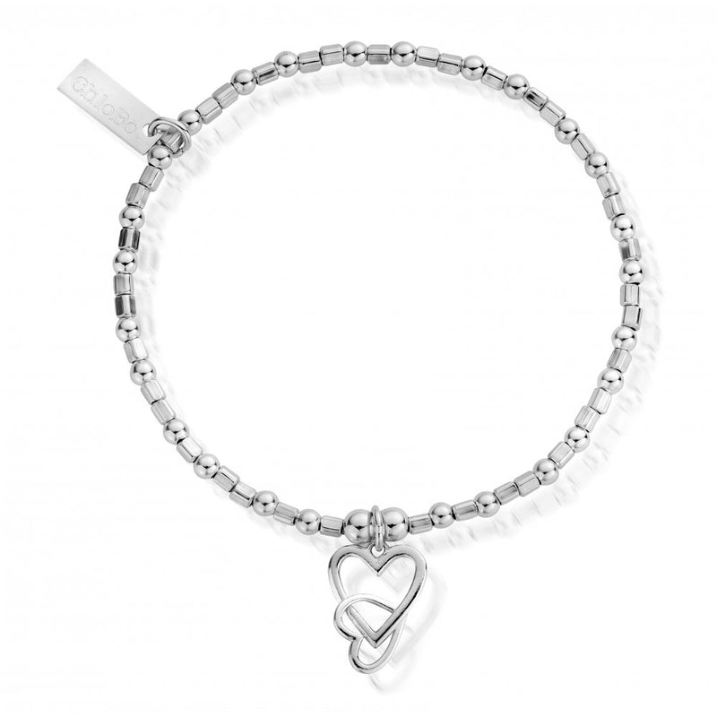chlobo-mini-cube-interlocking-love-heart-bracelet-silver-sbcfb572
