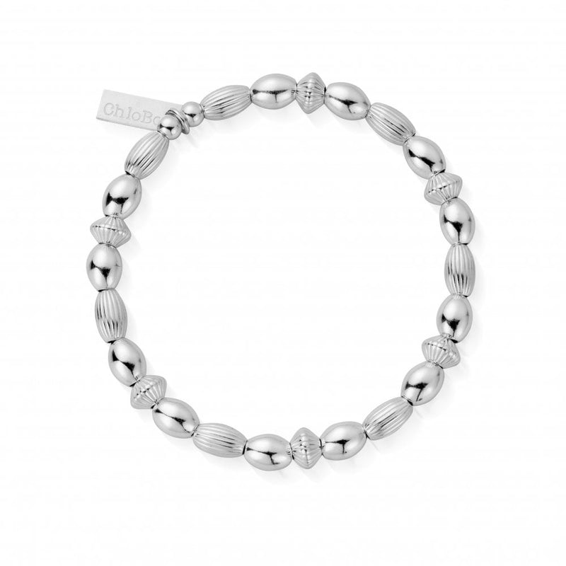 chlobo-mini-oval-disc-bracelet-silver-sbmod
