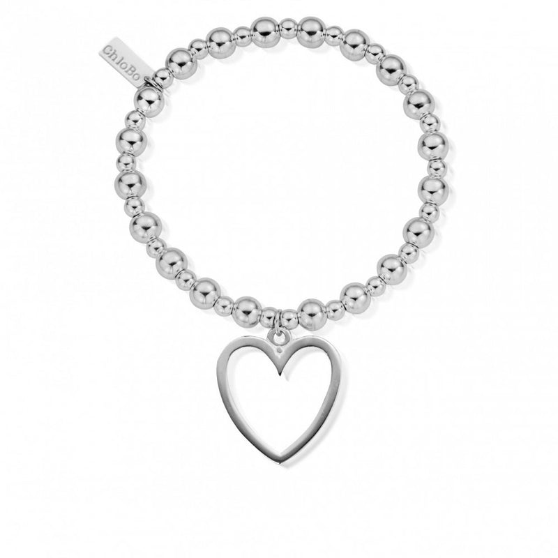 chlobo-mini-small-ball-open-heart-bracelet-silver-sbmsb033