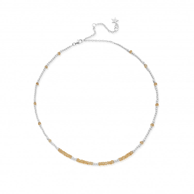 chlobo-soulful-rays-citrine-choker-necklace-silver-sncpds