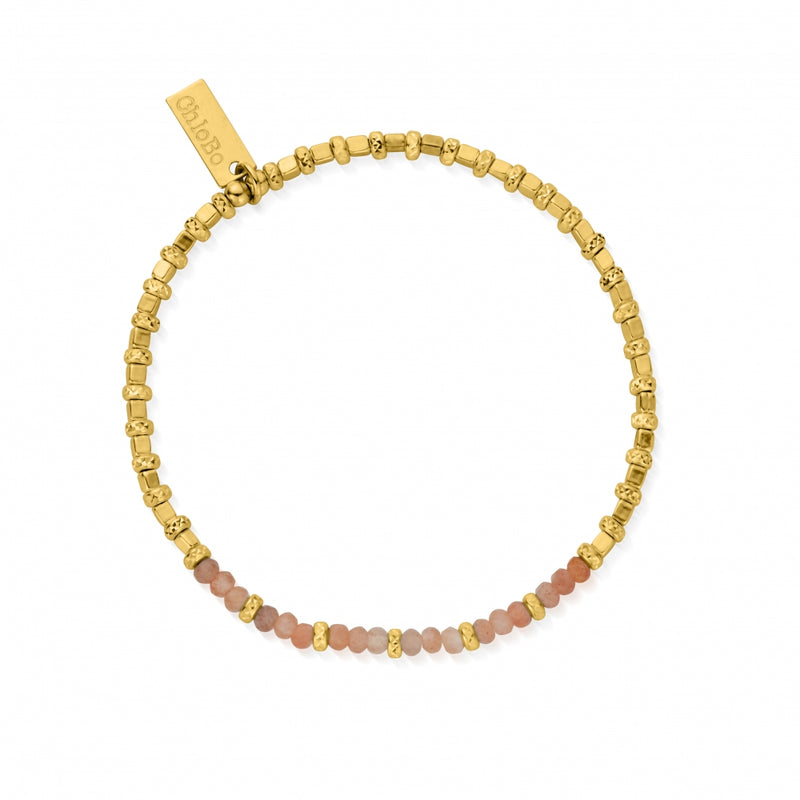 chlobo-sparkle-cube-peach-moonstone-bracelet-gold-gbpmcfr