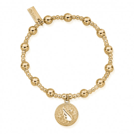 Wing Of Protection Bracelet - Gold - GBPB3223