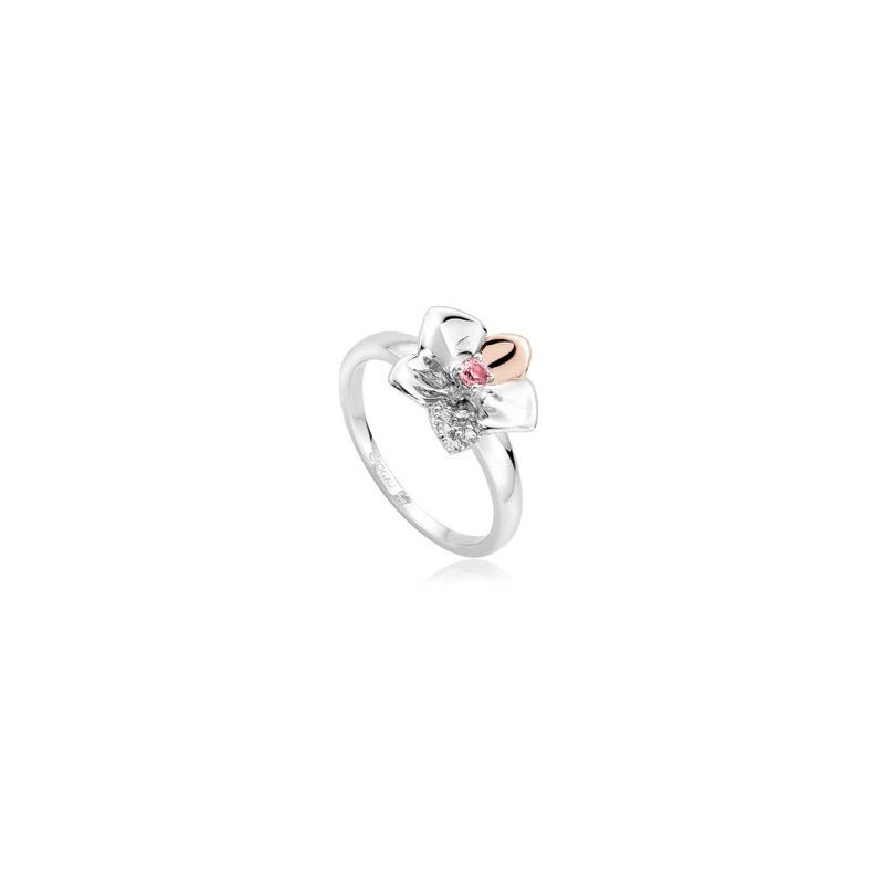 Orchid Ring Silver/Rose 3SOFR Sarah Layton