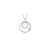 clogau-ripples-double-hoop-pendant-silver-rose-3srpp0206