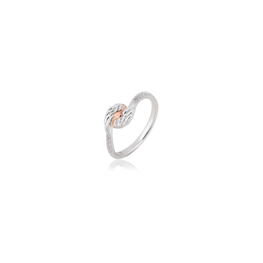 Seraphina Ring, Size M - Silver/Rose - 3SRPHR/M