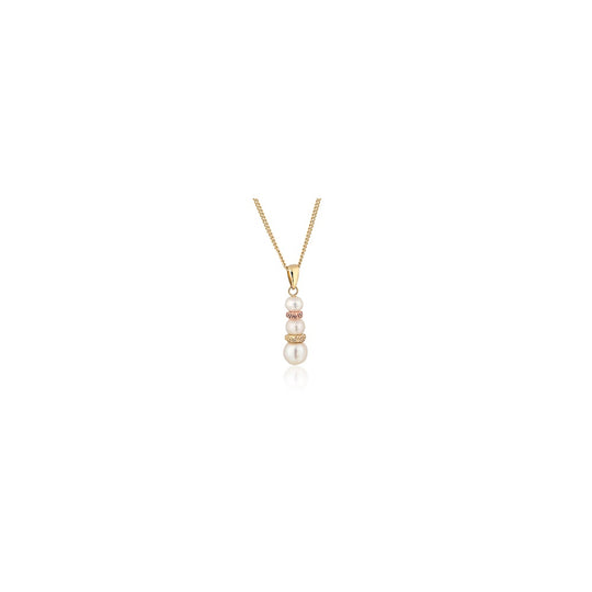 Tree of Life Pearl Pendant - Gold - TOLPP6