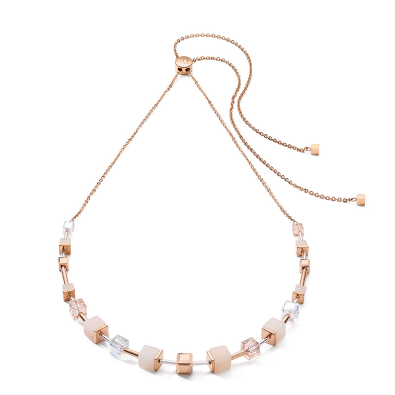 coeur-de-lion-geocube-necklace-peach-rose-gold-5074-10-0235