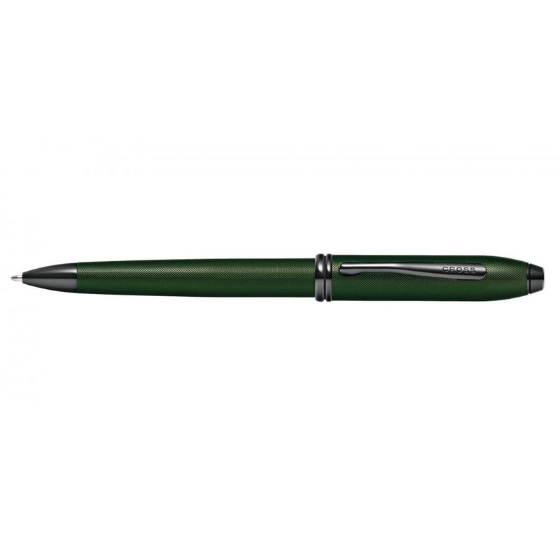 cross-townsend-micro-knurl-ballpoint-pen-matte-green-at0042-63